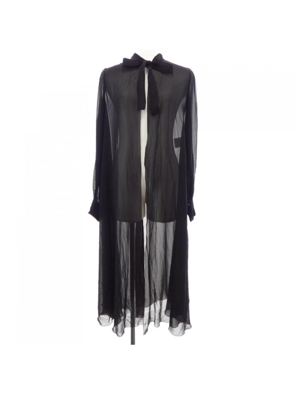 Chanel Long Cardigan Black